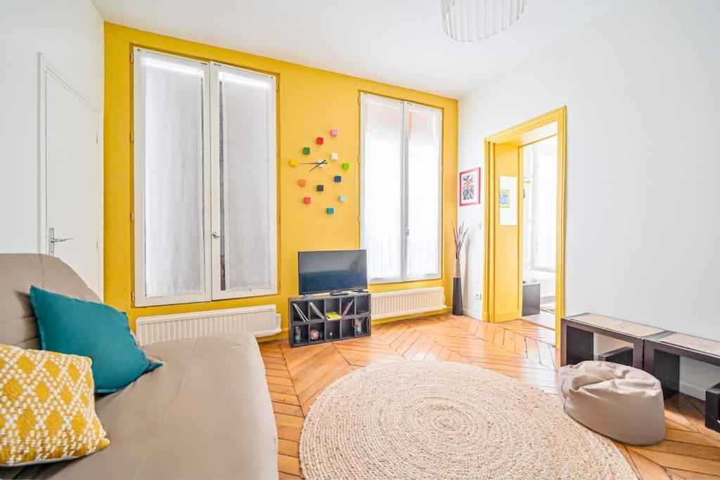 Radiant Flat - Spacious Studio Apartment - Marais Paris Extérieur photo