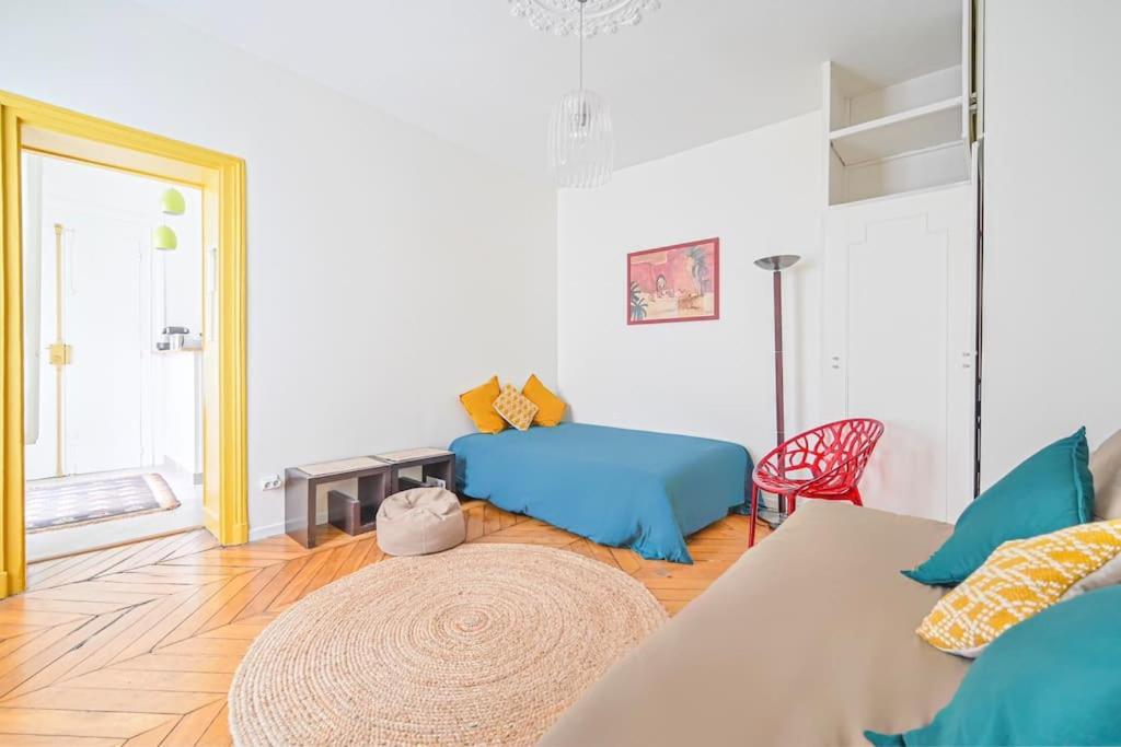 Radiant Flat - Spacious Studio Apartment - Marais Paris Extérieur photo