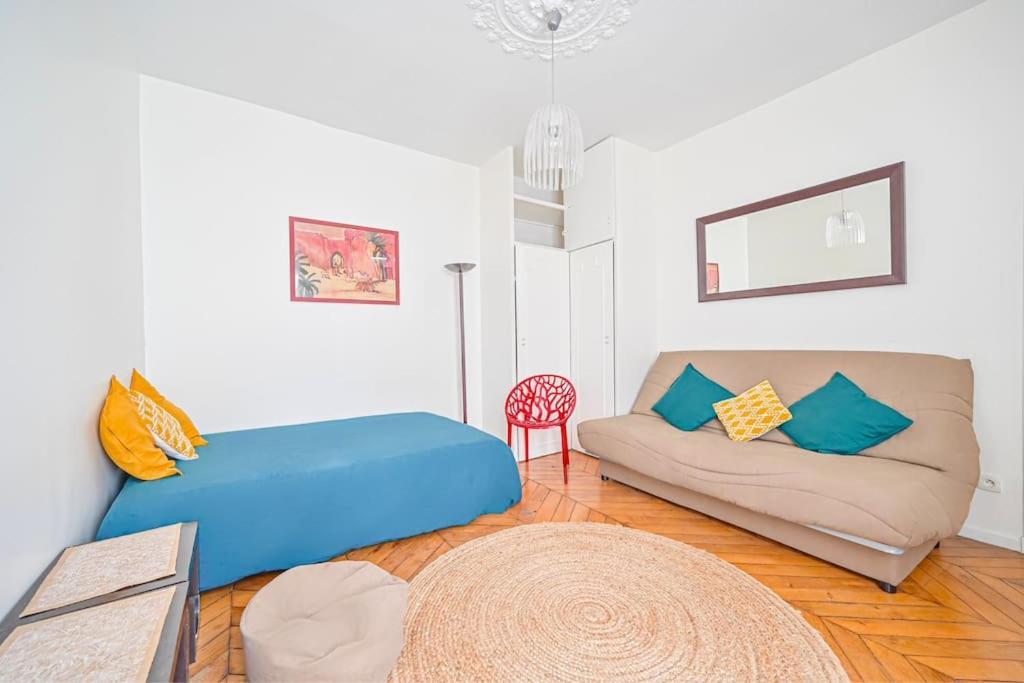 Radiant Flat - Spacious Studio Apartment - Marais Paris Extérieur photo